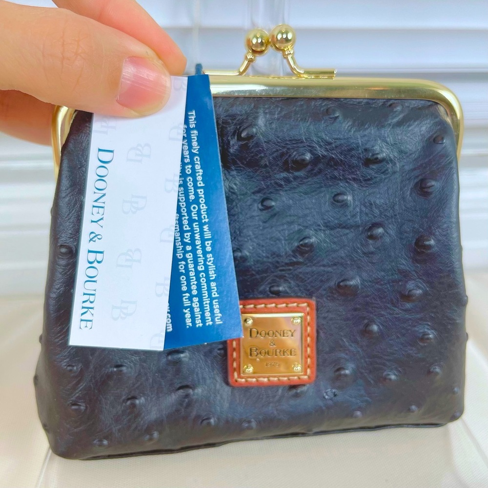 Dooney and Bourke Ostrich Frame Purse